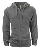 econscious EC5980 Unisex Hemp Hero Full-Zip hooded STONEWORK GRAY