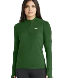 Nike NKDH4951  Ladies Dri-FIT Element 1/2-Zip Top DarkGreen