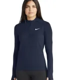 Nike NKDH4951  Ladies Dri-FIT Element 1/2-Zip Top Navy