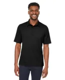 North End NE102 Men's Replay Recycled Polo BLACK