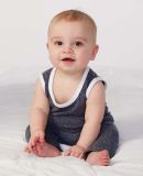 Rabbit Skins 4492 Infant Harborside Melange Tank R in Navy melange