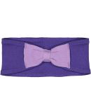 Rabbit Skins 4454 Infant Bow Tie Headband PURPLE/ LAVENDER