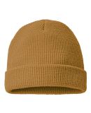 Richardson Hats 146R Waffle Cuffed Beanie in Camel