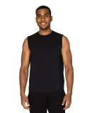 Threadfast Apparel 382T Unisex Impact Tank in Black