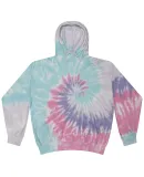 Tie-Dye CD8600 Unisex Cloud Pullover Hooded Sweats in Unicorn