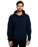 US Blanks US4412 Men's 100% Cotton Hooded Pullover in Navy blue