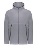 Augusta Sportswear 6858 Polar Fleece Hooded Full-Z in Graphite