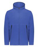 Augusta Sportswear 6859 Youth Polar Fleece Hooded  in Royal