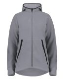 Augusta Sportswear 6860 Women's Polar Fleece Hoode in Graphite
