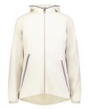 Augusta Sportswear 6860 Women's Polar Fleece Hoode in Oyster