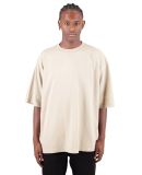 Shaka Wear SHGDD Adult Garment-Dyed Drop-Shoulder  in Cream