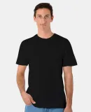 Los Angeles Apparel 24006 USA-Made Fine Jersey Poc Black