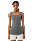 Bella + Canvas 1081 Ladies' Micro Ribbed Tank DEEP HEATHER