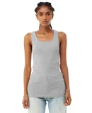 Bella + Canvas 1081 Ladies' Micro Ribbed Tank ATHLETIC HEATHER