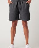 Cotton Heritage M7455 Lightweight Shorts in Light charcoal htr discontinue