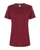 Smart Blanks 4001 WOMEN'S TRU-FIT TEE BURGUNDY