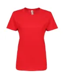 Smart Blanks 4001 WOMEN'S TRU-FIT TEE RED