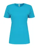 Smart Blanks 4001 WOMEN'S TRU-FIT TEE TURQUOISE