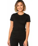 Smart Blanks 4001 WOMEN'S TRU-FIT TEE in Black