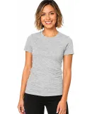 Smart Blanks 4001 WOMEN'S TRU-FIT TEE in Heather grey