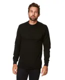 Smart Blanks M1250 ADULT PREM HEAVY WT LS TEE BLACK