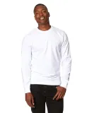 Smart Blanks M1250 ADULT PREM HEAVY WT LS TEE WHITE