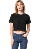 Smart Blanks 4003 WOMEN'S CROP TEE in Black