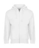 Smart Blanks 102 ADULT COMFORT ZIPPER HOODIE WHITE