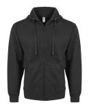 Smart Blanks 202 ADULT HEAVY WT ZIPPER HOOD CHARCOAL HTR
