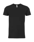 Smart Blanks 601 MEN'S V NECK T SHIRTS in Black