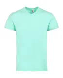 Smart Blanks 601 MEN'S V NECK T SHIRTS in Celadon