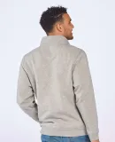 Boxercraft BM5202 Fleece Quarter-Zip Pullover Oxford Heather