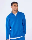 Boxercraft BM5202 Fleece Quarter-Zip Pullover Royal