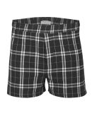 Boxercraft BM6701 Double Brushed Flannel Boxers in Black/ white