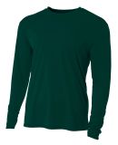 A4 Apparel N3165 Men's Cooling Performance Long Sl in Forest