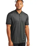 MERCER+METTLE MM1008    Stretch Pique Henley AnchorGyHt