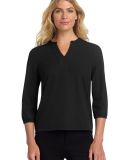 MERCER+METTLE MM2011    Women's Stretch Crepe 3/4- in Deep black