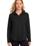 MERCER+METTLE MM2013    Women's Stretch Crepe Long in Deep black