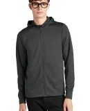 MERCER+METTLE MM3002    Double-Knit Full-Zip Hoodi AnchorGrey