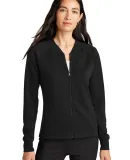 MERCER+METTLE MM3001    Women's Double-Knit Bomber DeepBlack