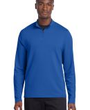 MERCER+METTLE MM3010    Stretch 1/4-Zip Pullover in Blue note