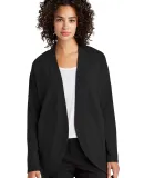 MERCER+METTLE MM3015    Women's Stretch Open-Front DeepBlack