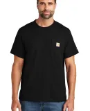 CARHARTT CT104616 Carhartt Force   Short Sleeve Po Black