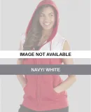 Boxercraft V30 Sleeveless Hoodie Navy/ White