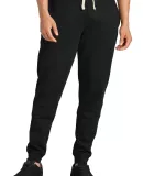 District Clothing DT8107 District Re-Fleece Jogger Black