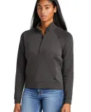 New Era LNEA541    Ladies STS 1/2-Zip Graphite