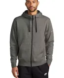 Blank hoodies Nike NKDR1513  Club Fleece Sleeve Swoosh Full-Zip  CharcoalHt