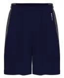 Badger Sportswear 4267 Sweatless Shorts in Navy/ graphite