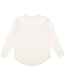 LA T 3525 Ladies' Weekend Tunic Fleece in Natural heather