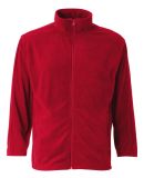 Sierra Pacific 3301 Microfleece Full-Zip Jacket in American red